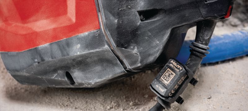 AI T380 Tracking tag Robust smart tag to connect construction equipment with the Hilti ON!Track asset management system – simplifying the inventory process and tracking all your tools/equipment Applications 1