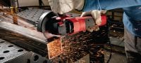 AG 150-20D Angle grinder Brushless 2000W angle grinder with dead man’s switch for cutting and grinding in metal, concrete, and masonry with discs up to 150mm Applications 4