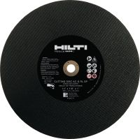 AC-D RL Rail cutting disc Longer-lasting cut-off disc for cutting steel railway tracks using fixed rail saws with clamp