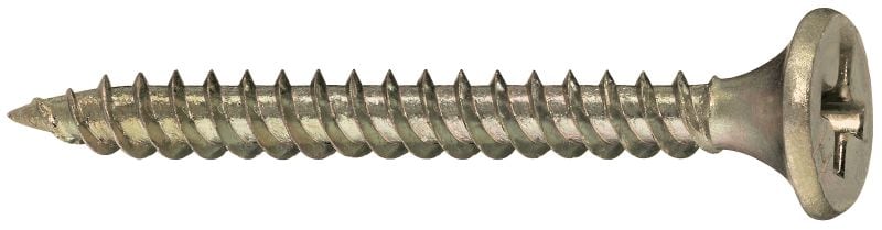 S-DS 01 Y Sharp-point drywall screws Single drywall screw (yellow chromate coating) for fastening drywall boards to metal