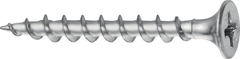 S-DS 03 Z Sharp-point drywall screws Single drywall screw (zinc-plated) for fastening drywall boards to wood