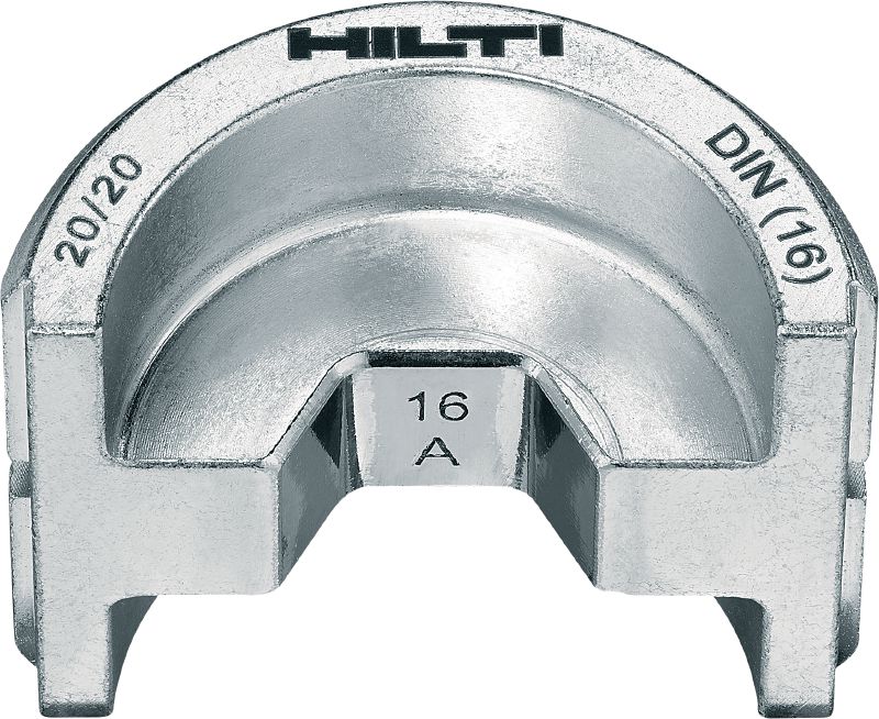 12T DIN dies for aluminum 12-Ton DIN dies for aluminum lugs and connectors up to 300 mm²