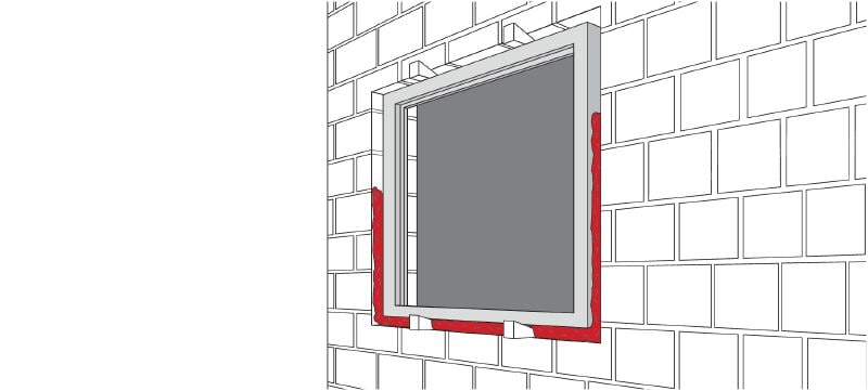 CF 710 all-season insulating foam All-season polyurethane foam ideal for air-sealing and filling in a wide temperature range Applications 1