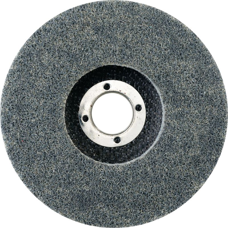 AN-D SPX Non-woven discs with backing Ultimate non-woven grinding discs with fiber backing (Type 27) for finishing stainless steel, aluminum and other metals