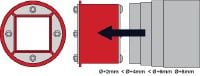 CFS-T AS Adapter Adapter to adjust the outer diameter of CFS-T RR and CFS-T RRS plug seals Applications 1