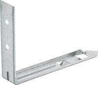 CFS-VB/NVB Cavity barrier brackets Pre-bent cavity barrier brackets for rainscreen cladding and non-ventilated façade applications, with push-to-fit system for faster installations