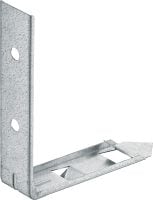 CFS-VB/NVB Cavity barrier brackets Pre-bent cavity barrier brackets for rainscreen cladding and non-ventilated façade applications, with push-to-fit system for faster installations