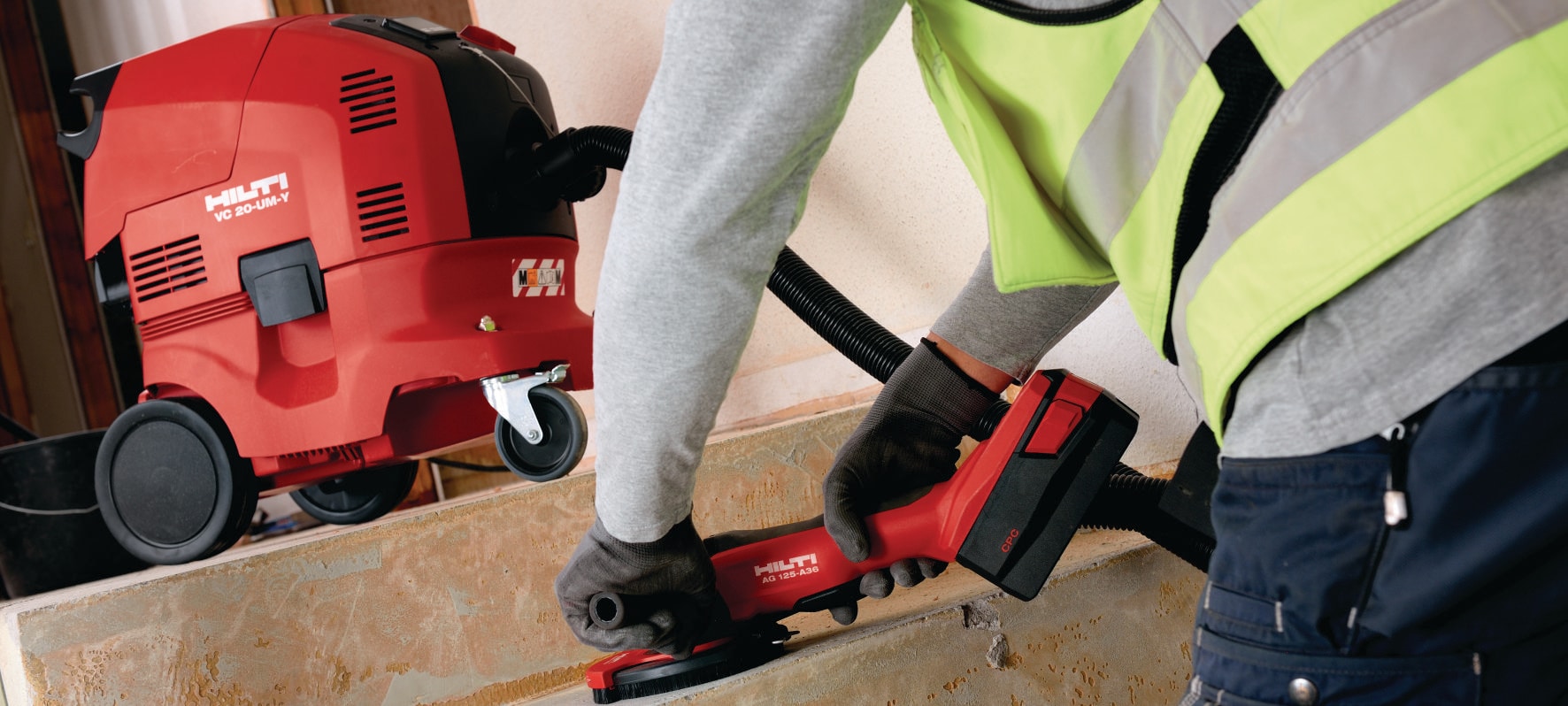 AG 125-A36 Cordless angle grinder - Cordless Grinders & Sanders