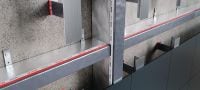 CFS-NVB E120 Cavity barrier (non-ventilated) Pre-formed fire cavity barrier for non-ventilated façade applications with 120 minutes of fire integrity Applications 2